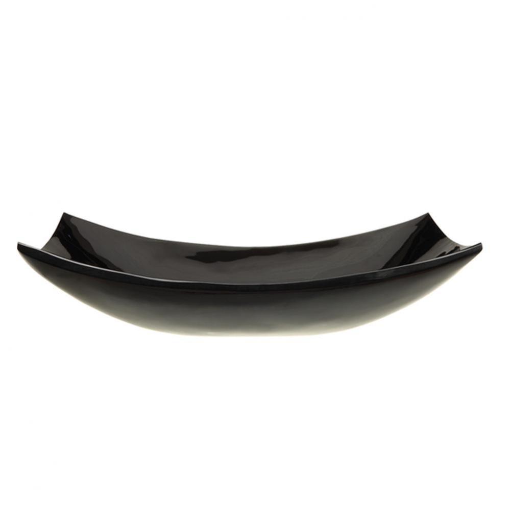 Obsidian Rectangular Above-Counter Resin Lavatory