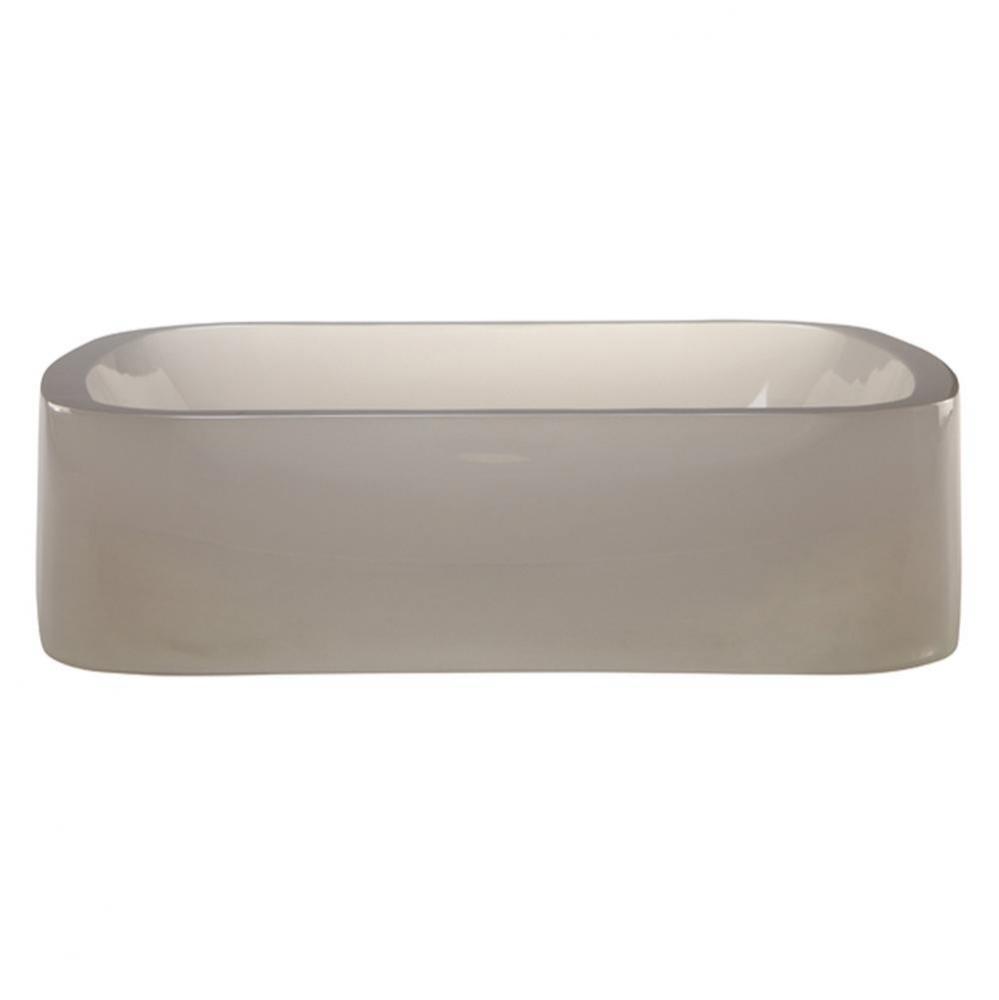 Mist Rectangular Above-Counter Resin Lavatory