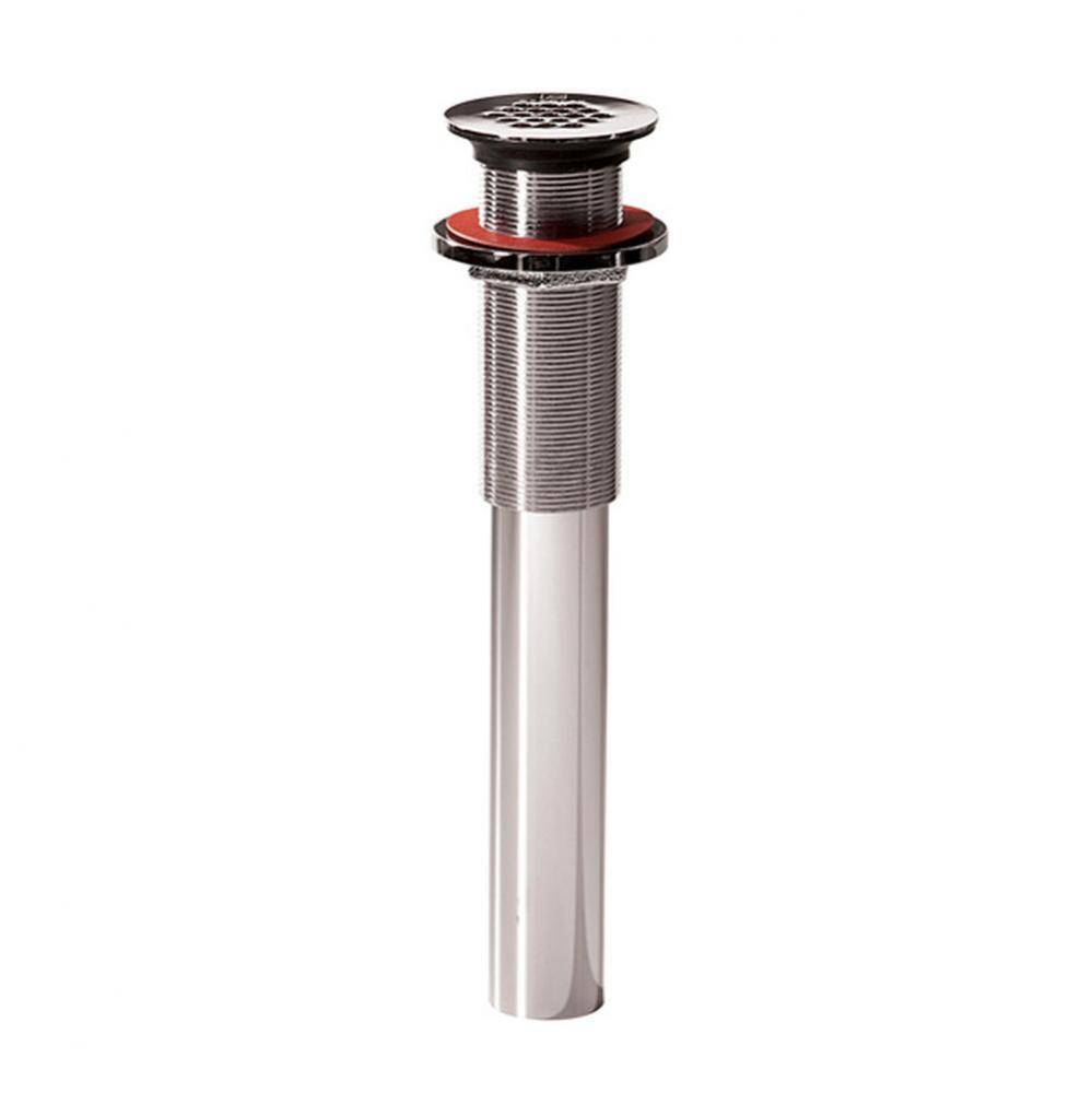 Polished Nickel  Grid Drain without Overflow