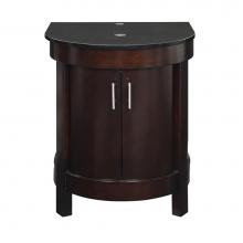 Decolav 5645-ESP - Haddington Collection Espresso Vanity with Black Granite Top