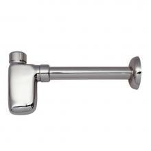 Decolav 9102-PN - Polished Nickel Decorative Bottle Trap with 13'' Tailpipe Length