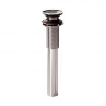 Decolav 9295-PN - Polished Nickel Brass Grid Drain with Overflow