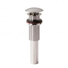 Decolav 9298-PN - Polished Nickel Push Button Closing Umbrella Drain without Overflow