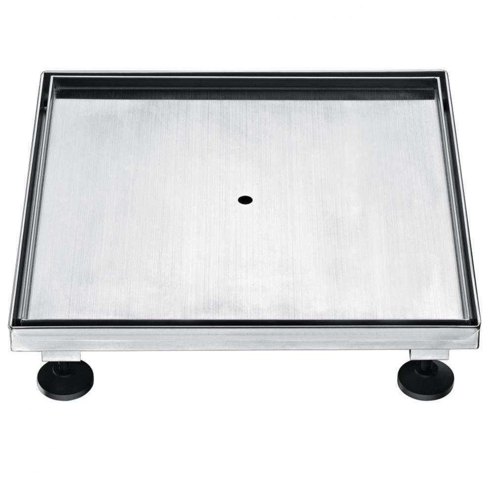 Dawn® Colorado River Series -Tile Insert Square Shower Drain 12''L X 12''