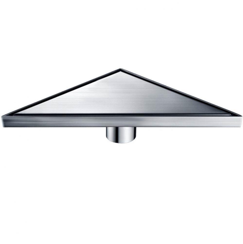 Triangle shower drain (screw in)