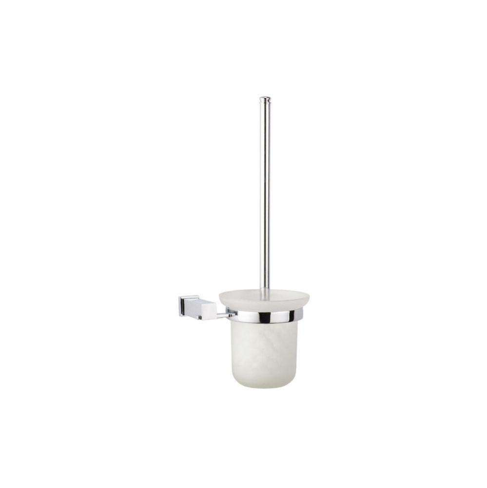Dawn® Square Series Toilet Brush and Glass Tumbler Holder