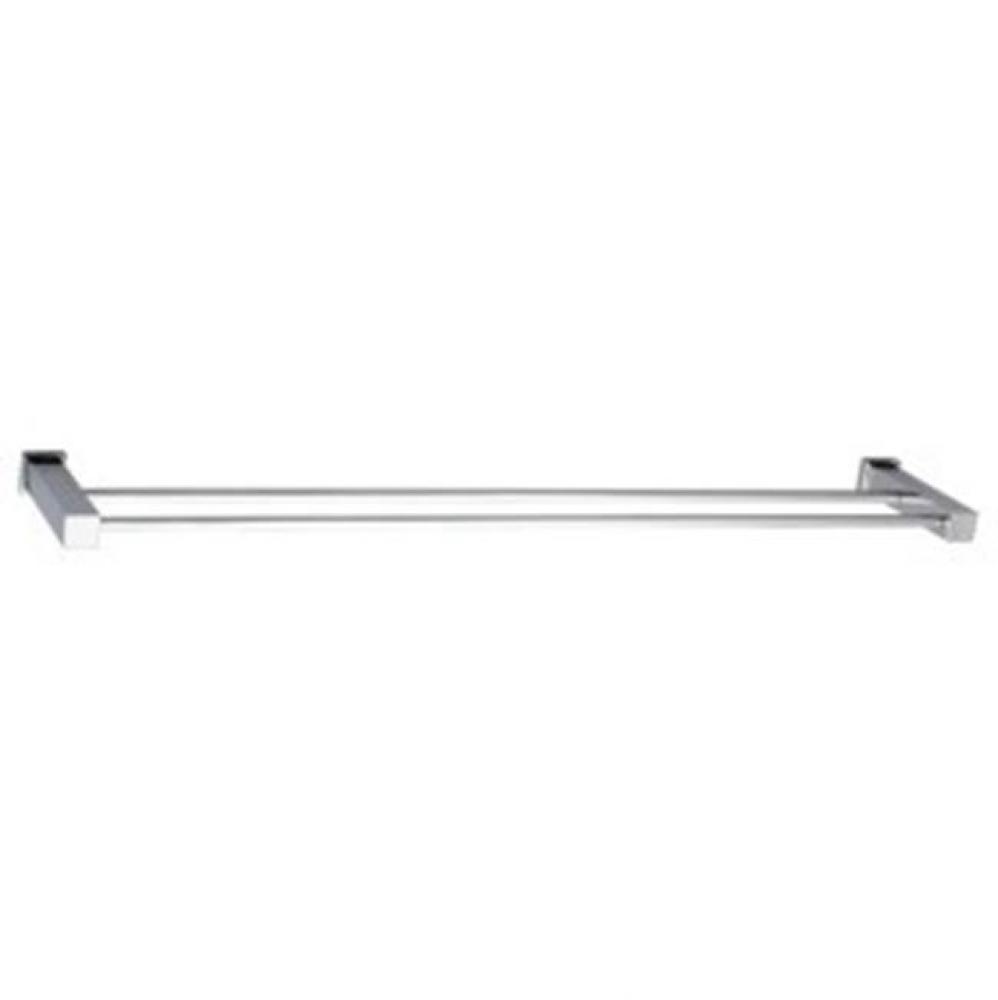 Dawn® Square Series 30'' Double Rail Towel Bar