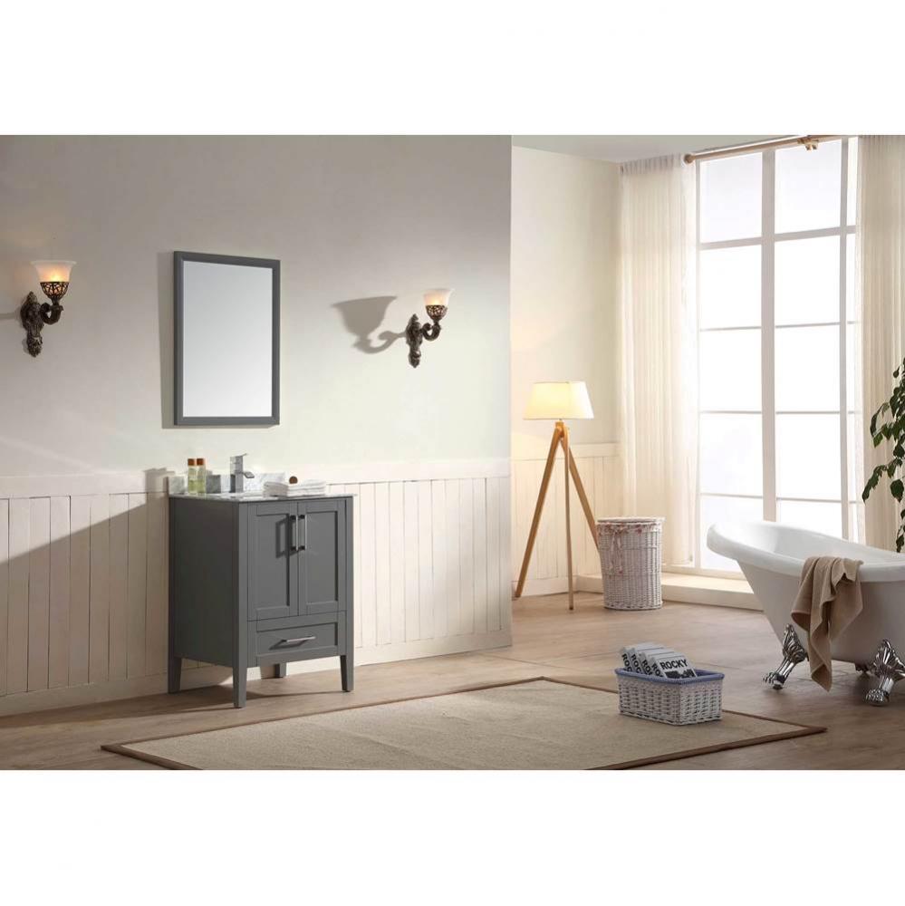 Dawn® Ross Series Dark Grey Vanity set
