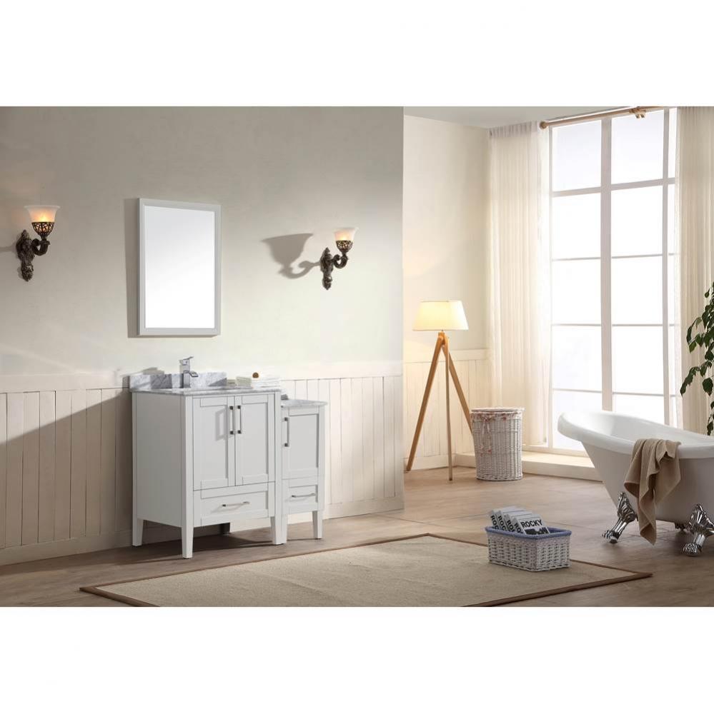 Dawn® Ross Series White Vanity set