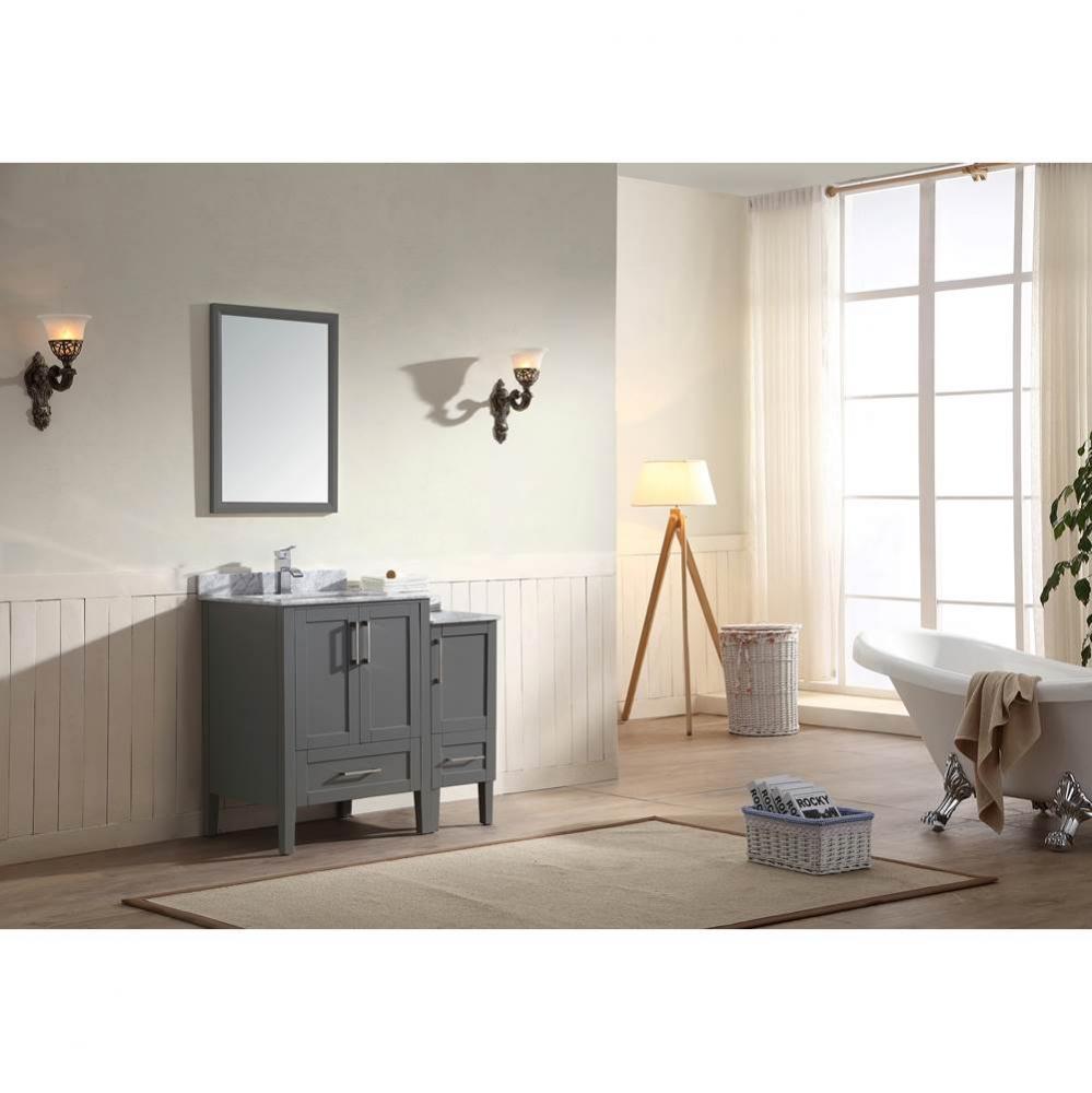 Dawn® Ross Series Dark Grey Vanity set