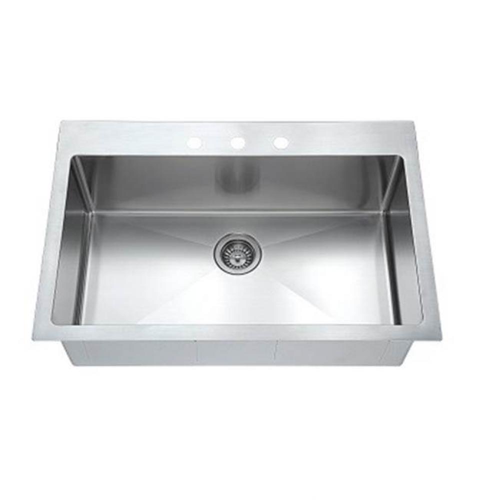 Dawn® Top Mount Single Bowl Sink