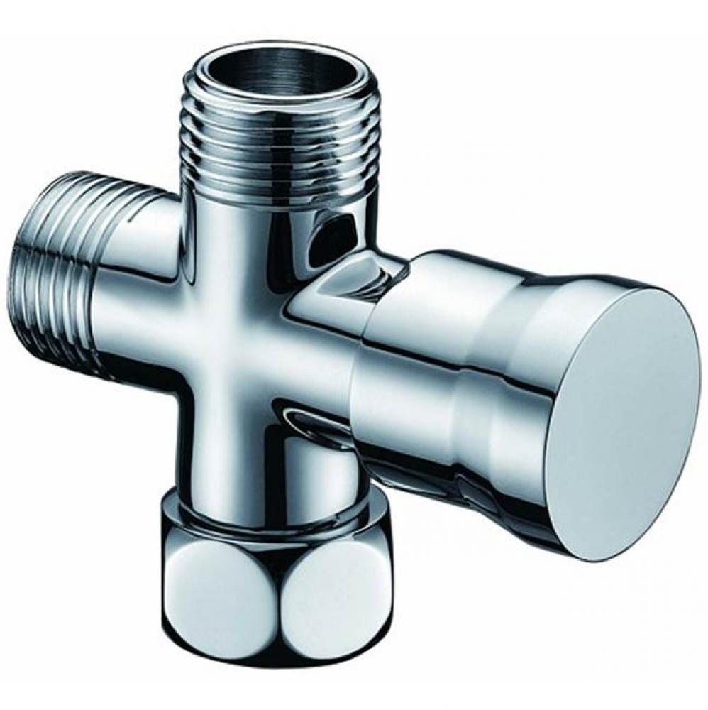Push Pull Shower Diverter, Chrome