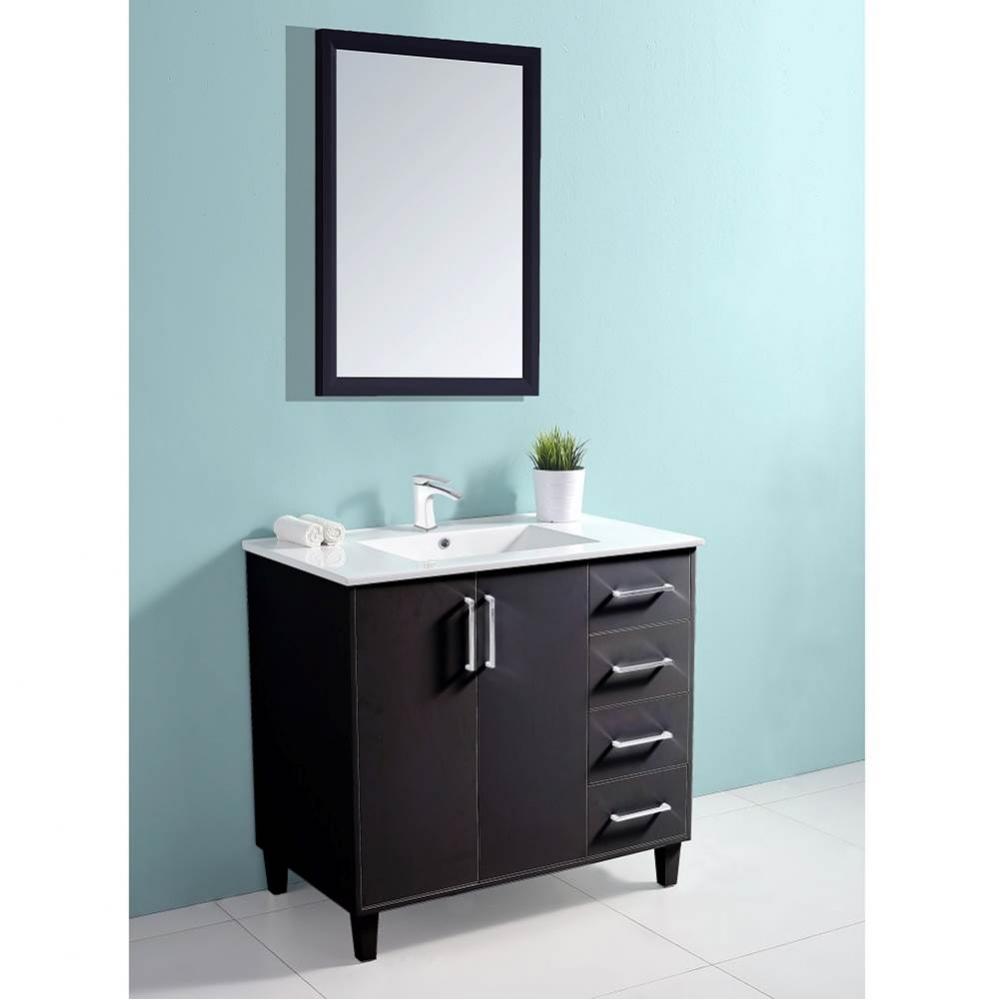 Bella 36'' Cabinet,Black