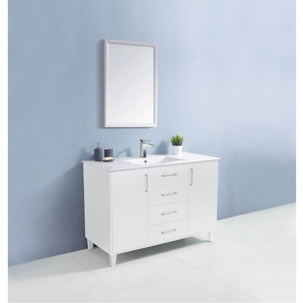 Bella 48'' Unit Set includes (White): AABC482134-01, AOVS492207-01, AAM2230-00