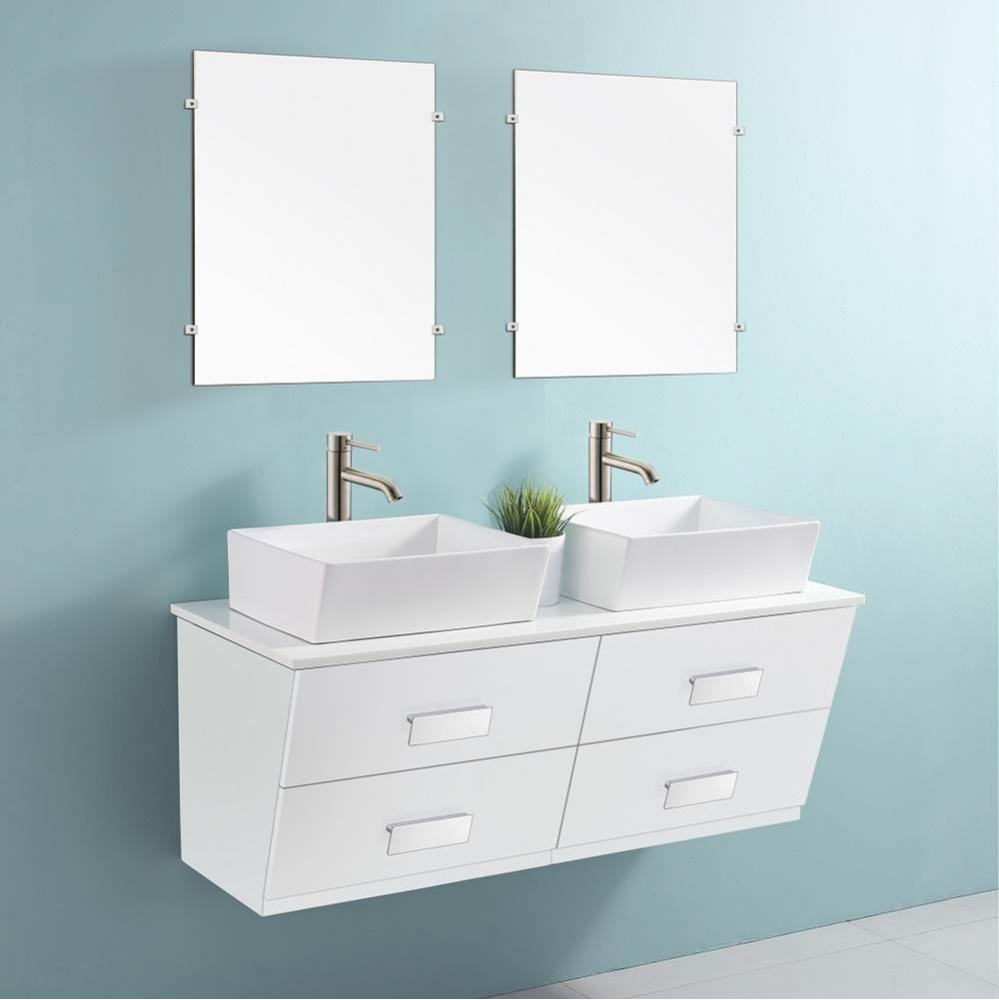 Dina 48'' Unit Set includes (White): AADC242120-01 (qty: 2), AADT482101-01, AMDWT181406