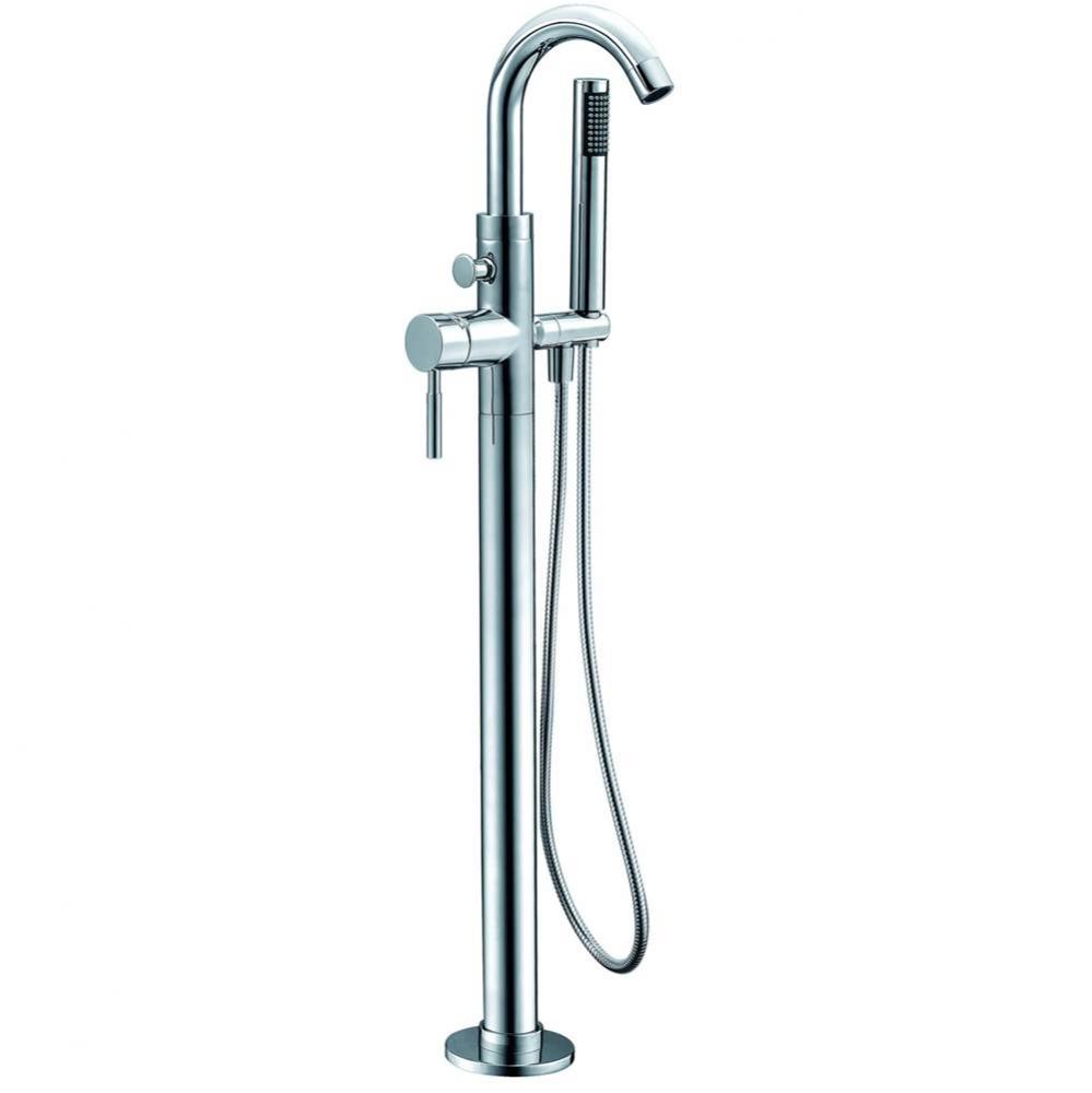 Free Standing Bath Mixer, Chrome