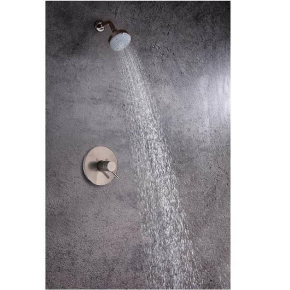 Pinnacles Shower Set, Brushed Nickel