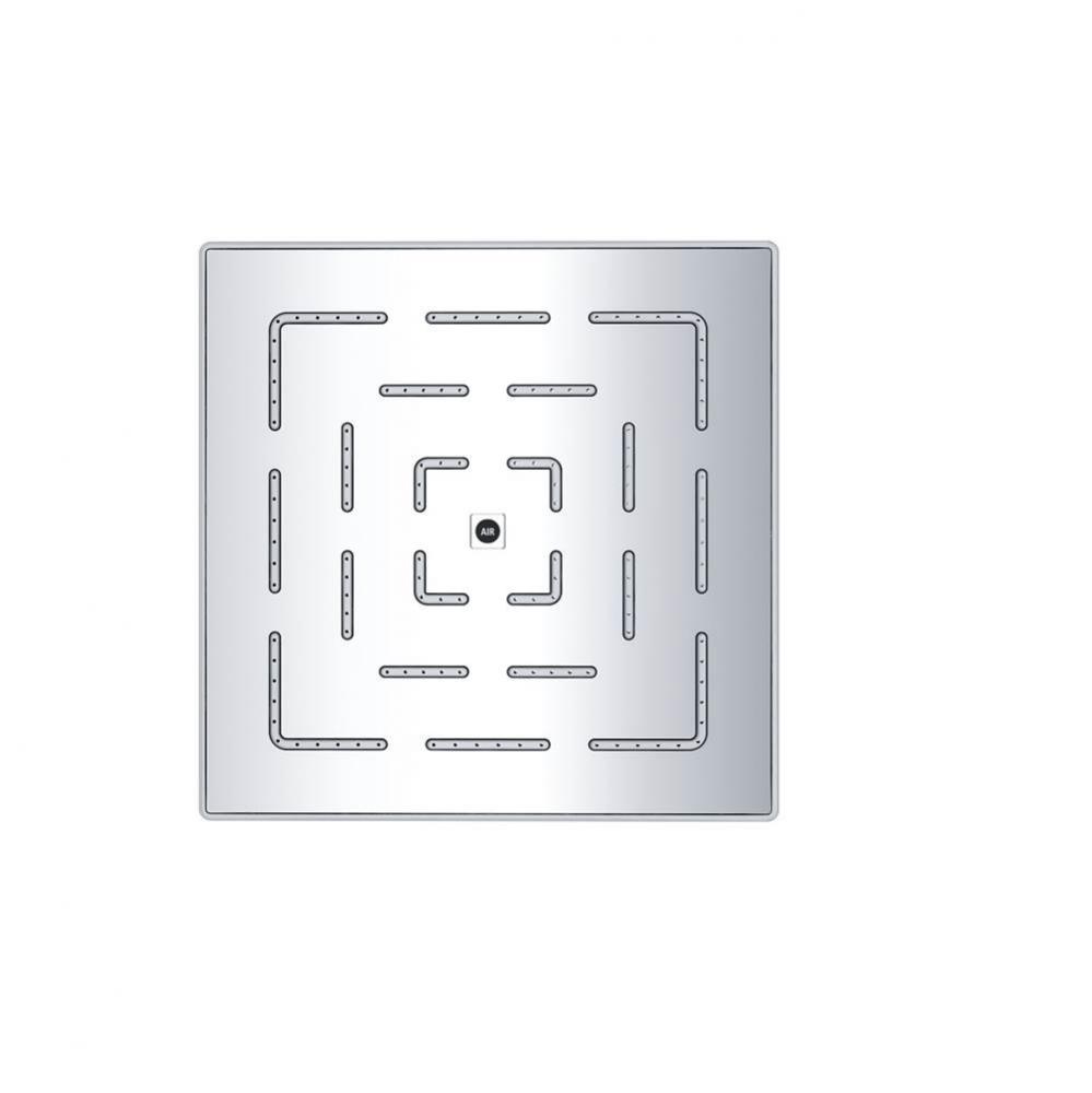 Stainless Steel 8'' Square Rainhead, Chrome