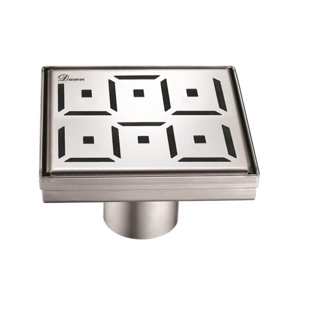 Dawn® Congo-Chambeshi River Series - Square Shower Drain 5''L