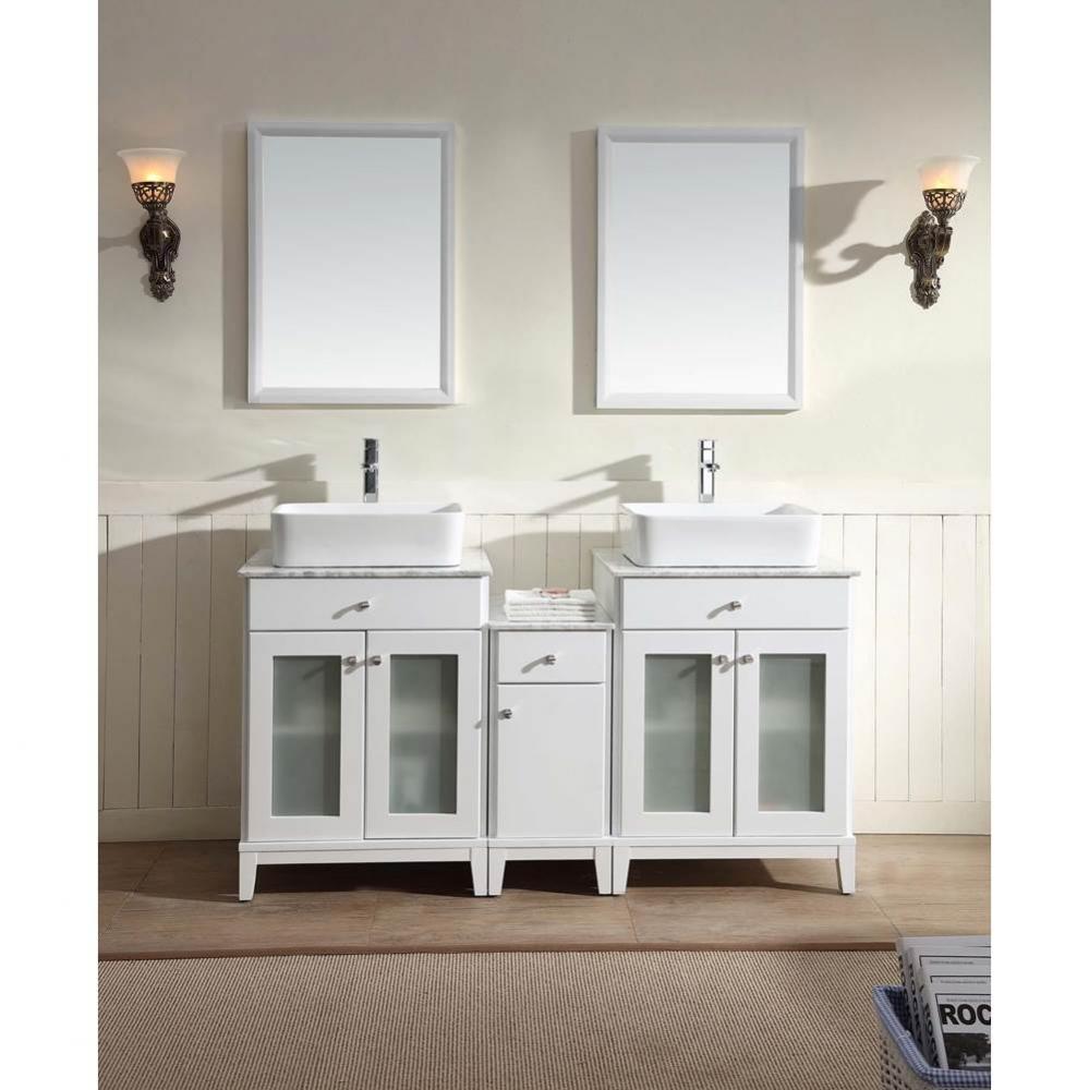Dawn® Julie Series White Vanity set