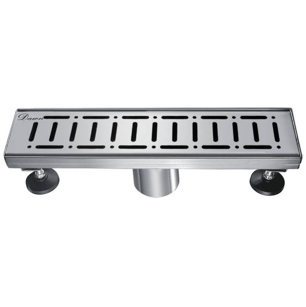 Dawn® The Loire River In France Series - Linear Shower Drain 12''L