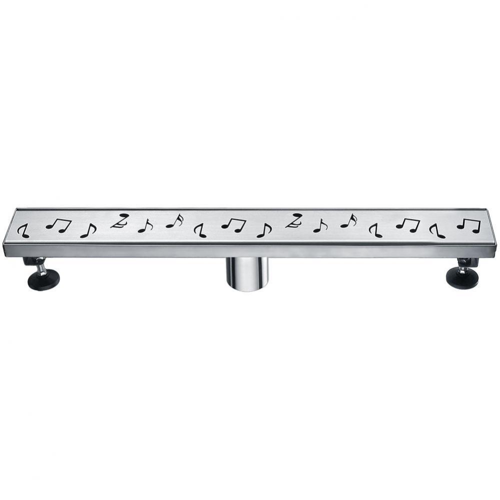 Dawn® Seine River Series - Linear Shower Drain 24''L