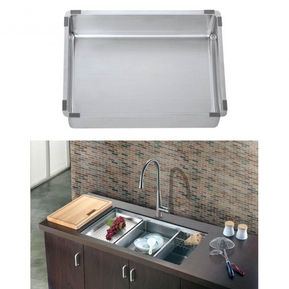 Tray: 12-15/16'' x 17-1/2'' x 5''