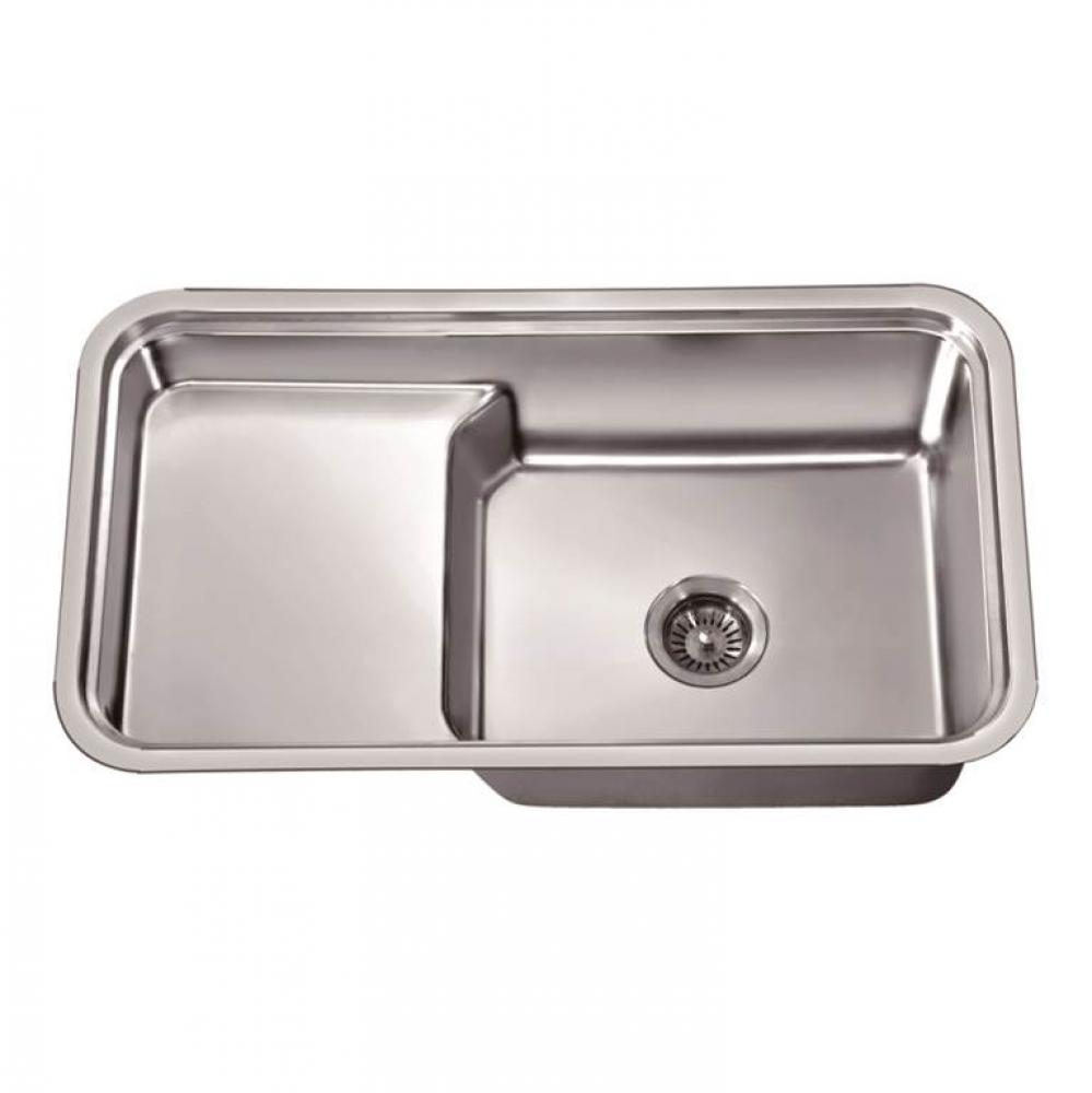 Dawn® Undermount Single Bowl with Stepped Basin (4'' Basin)