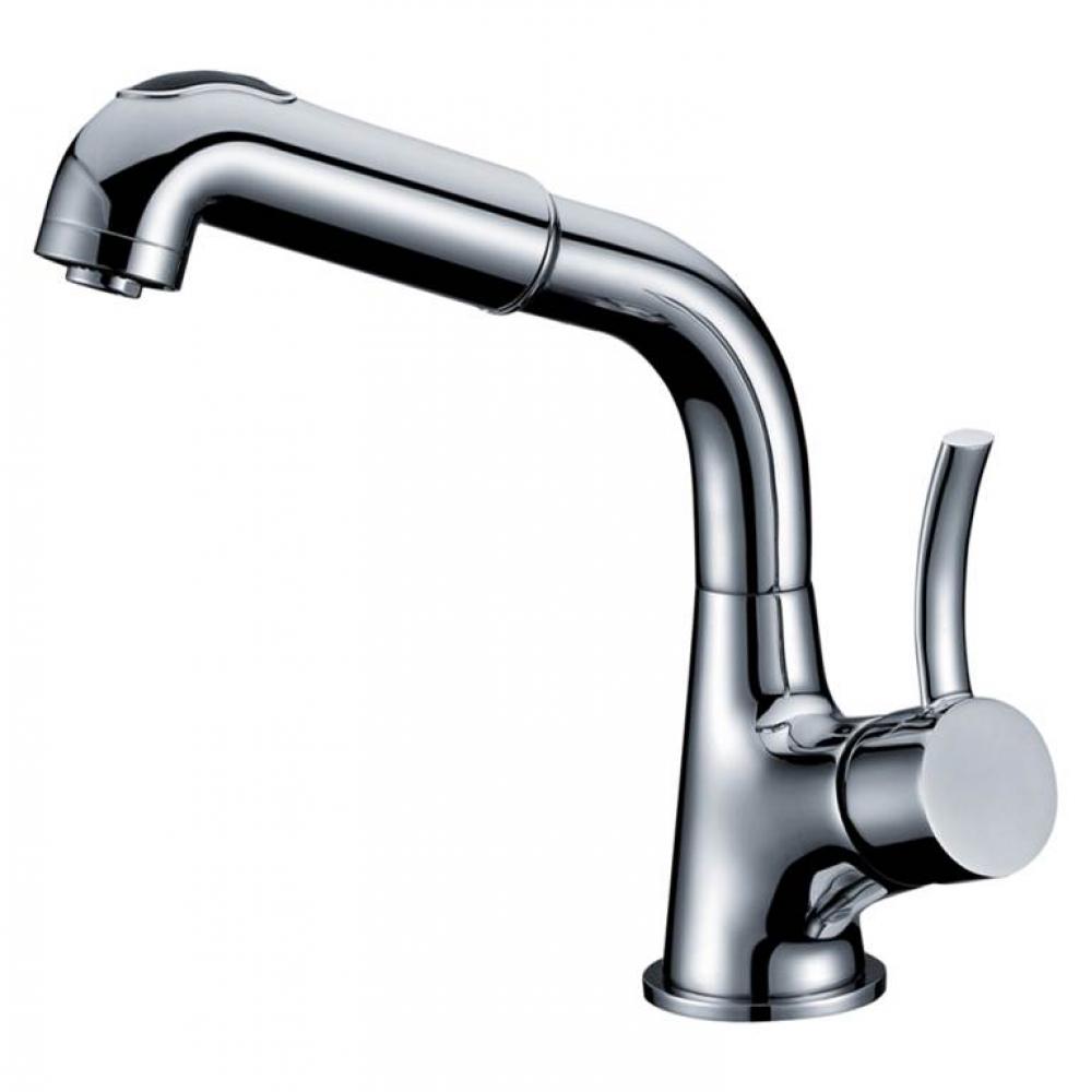 Dawn® Single-lever pull-out spray kitchen faucet, Chrome