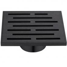 Dawn SAN050504DBR - Dawn® Amazon River Series - Square Shower Drain 5'' (Threaded)