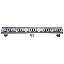 Dawn LLE240304 - Dawn® The Loire River In France Series - Linear Shower Drain 24''L