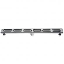 Dawn LPA360304 - Dawn® Parana River In Argentina Series - Linear Shower Drain 36''L
