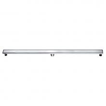 Dawn LVA590304 - Shower Linear Drain--14G, 304type stainless steel, polished,satin finish: 59''L x 3&apos