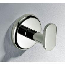 Dawn 98014001BN - Solid brass robe hook, brushed nickel: 2''Lx2-1/8''Dx2''H