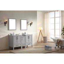 Dawn AARO-6004 - Dawn® Ross Series Light Grey Vanity set