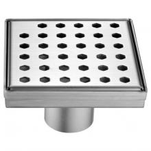 Dawn LTS050504 - Dawn® Thames River Series - Square Shower Drain 5''L