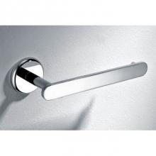 Dawn 98014005C - Solid brass toilet roll holder, chrome: 7''Lx2-3/4''Dx2''H