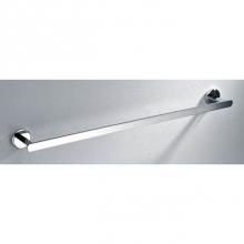 Dawn 98014008C - Solid brass towel rail, chrome: 24-7/8''Lx2-5/8''Dx2''H