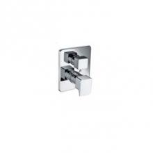 Dawn D0040901C - 3-Way Pressure-Balancing Diverter Valve Trim, Chrome