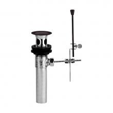 Dawn D90 0010MB - Standard Pop Up Drain with Lift Rod, Matte Black