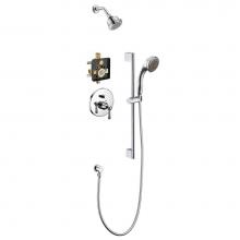 Dawn DSSCE01C - Crater Shower Set, Chrome