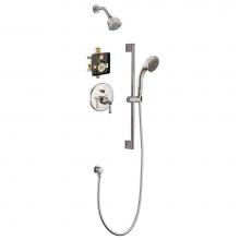 Dawn DSSCE04BN - Crater Shower Set, Brushed Nickel