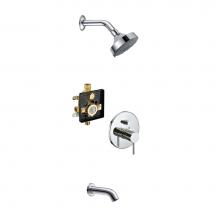 Dawn DSSYE01C - Yosemite Shower Set, Chrome