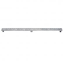 Dawn LAN590304MB - Shower linear drain--14G, 304type stainless steel, matte black finish: 59''L x 3'&a