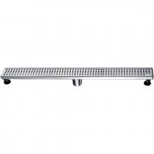 Dawn LBE320304MB - Shower linear drain--14G, 304type stainless steel, matte black finish: 32''Lx3'&apo