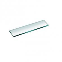 Dawn NIGS1303MB - Glass Shelf for Niche, size: 12-3/4'' x 3-1/8'' x 3/8''; Matte Black
