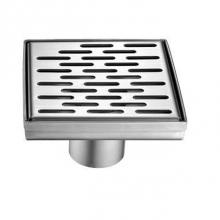 Dawn LYE050504 - Dawn® Yangtze River Series - Square Shower Drain 5''L