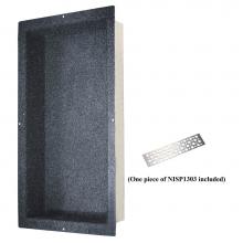 Dawn NI321403 - Dawn® Stainless Steel Shower Niche with One Stainless Steel Support Plate