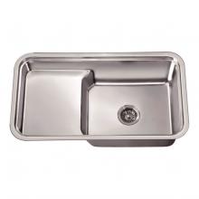 Dawn DSU3018 - Dawn® Undermount Single Bowl with Stepped Basin (4'' Basin)