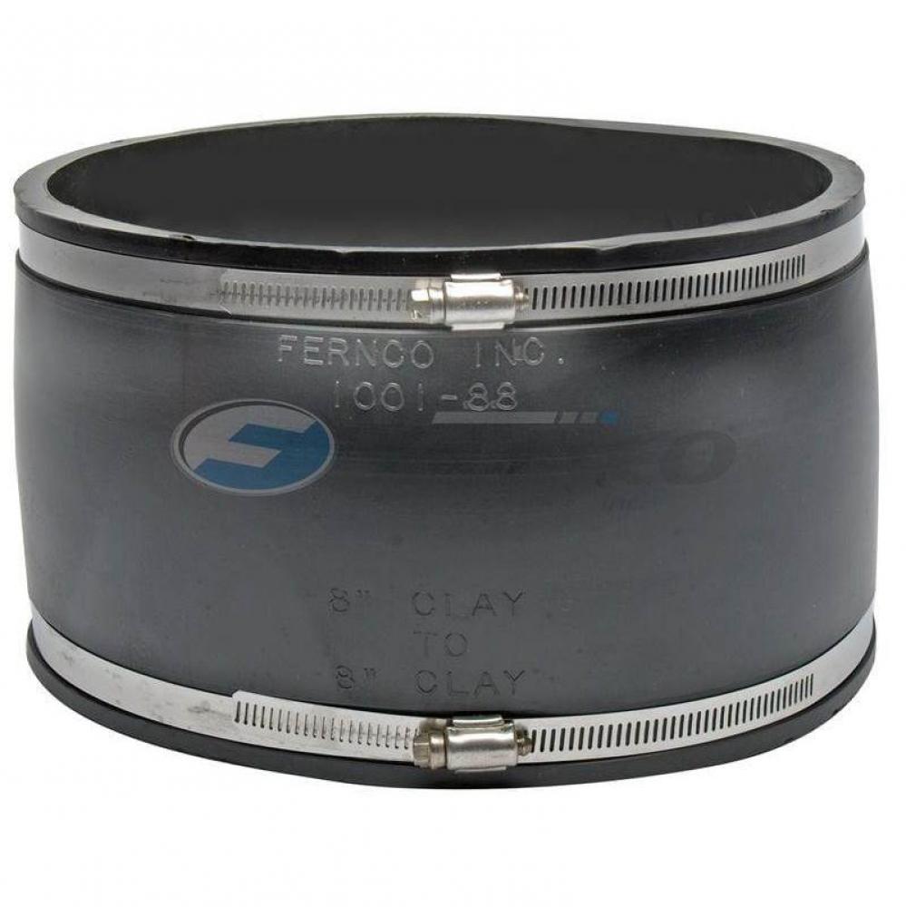 Coupling 8'' Clay/Clay